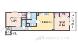 クリエオーレ東石切間取り図面