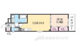 クリエオーレ東石切間取り図面