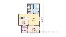 ヌーベル・ヴィ―侍従池間取り図面