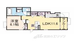 アヴァンセ２間取り図面