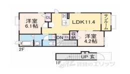 アヴァンセ２間取り図面