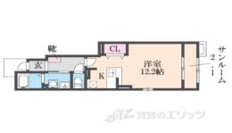 ウィング１間取り図面