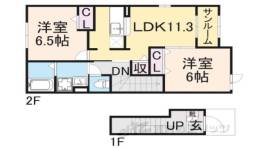 ウィング２間取り図面