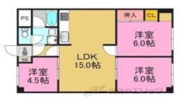 シャトー寿楽間取り図面