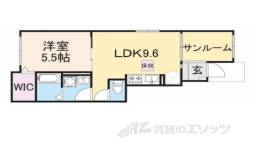 クレール間取り図面