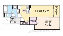 カルムメゾンＫ・３間取り図面
