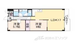 山科ハイツ間取り図面