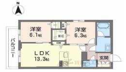 シャーメゾン光悠新町間取り図面