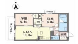 シャーメゾン光悠新町間取り図面