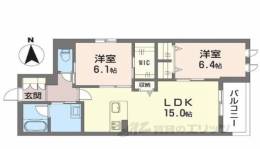 シャーメゾン光悠新町間取り図面