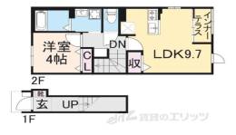 仮称）室町アパート新築工事間取り図面