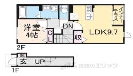 仮称）室町アパート新築工事間取り図面
