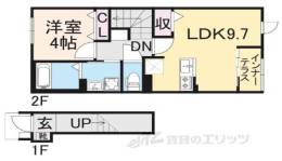 仮称）室町アパート新築工事間取り図面