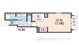 オーブ　トワ間取り図面