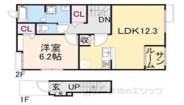 カルム　メゾン間取り図面