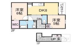 カルム・グリシーヌ２間取り図面