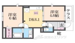 カルム・グリシーヌ２間取り図面