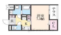 ビエノス京都紫竹間取り図面