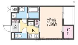 ビエノス京都紫竹間取り図面