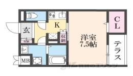 ビエノス京都紫竹間取り図面