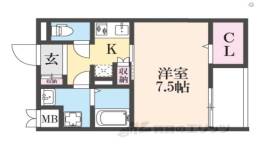 ビエノス京都紫竹間取り図面