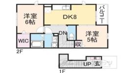 ココタイム　Ｃ間取り図面