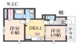 ココタイム　Ｃ間取り図面
