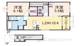 サニーピアッツア　１間取り図面