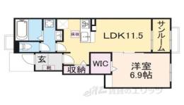 サニーピアッツア　２間取り図面