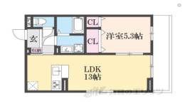 ボヌールメゾンｋａｓｕｇａ２間取り図面