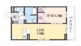 ボヌールメゾンｋａｓｕｇａ２間取り図面