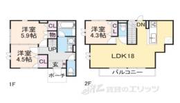 貸家間取り図面