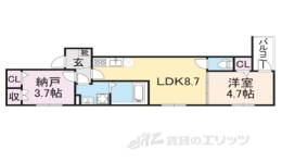 ＧＲＡＮＤＥ　ＭＡＩＳＯＮ南巽間取り図面