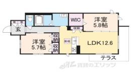 ｓｏｌｅｉｌ　ｌｅｖａｎｔ間取り図面