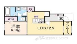 サンリット　ガーデン間取り図面