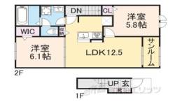 サンリット　ガーデン間取り図面