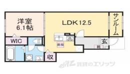 サンリット　ガーデン間取り図面