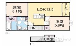サンリット　ガーデン間取り図面