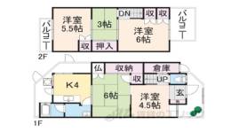 貸家間取り図面
