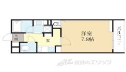 THE ROSE RES 一乗寺間取り図面