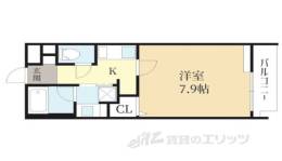 THE ROSE RES 一乗寺間取り図面