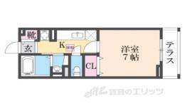 シャロル東園田間取り図面