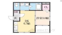 デルソーレ山科間取り図面