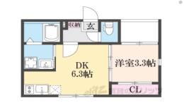 デルソーレ山科間取り図面
