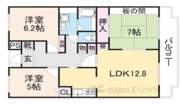 グランパティオ壱番館間取り図面