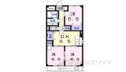 ディアコート２間取り図面