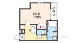 フジパレス長洲中通２番館間取り図面