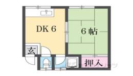 藤川荘間取り図面