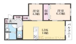 トレス長栄寺間取り図面