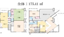 橿原市新口町　住宅付店舗間取り図面